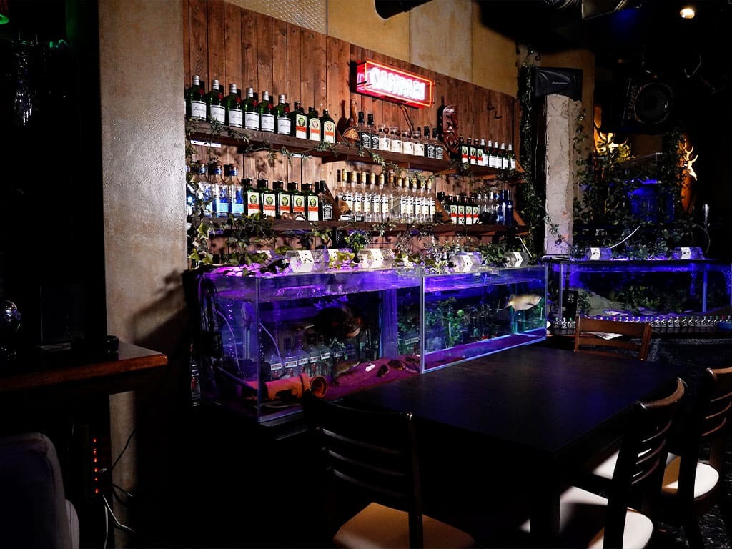 オーナーのこだわりが詰まった空間